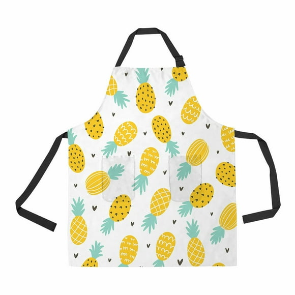 Unisex Kitchen Bib with Adjustable Neck for Cooking Gardening Adult Size Ambesonne Pineapple Apron Mustard Cinnamon Hand Drawn Simply Sketched Stamp Minimal Background Pineapples Unisex Kitchen Bib with Adjustable Neck for Cooking Gardening Adult Size Ambesonne Pineapple Apron Mustard Cinnamon Hand Drawn Simply Sketched Stamp Minimal Background Pineapples
